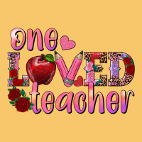 One Loved Teacher Vintage Hoodie | Teevron