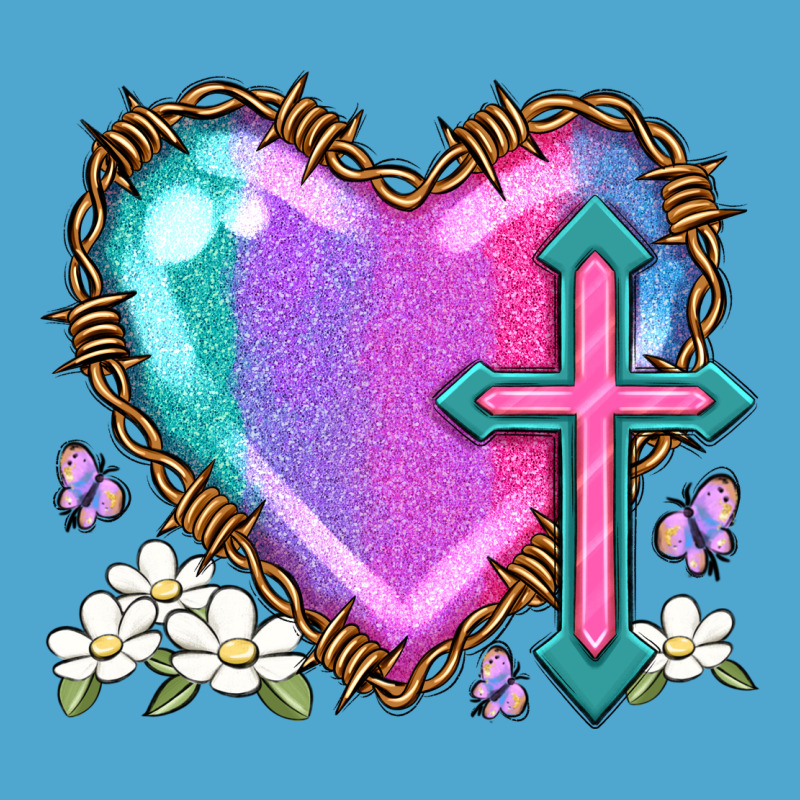 Easter Cross Heart La Premium Hoodie by LillyAllenDesigns | Teevron