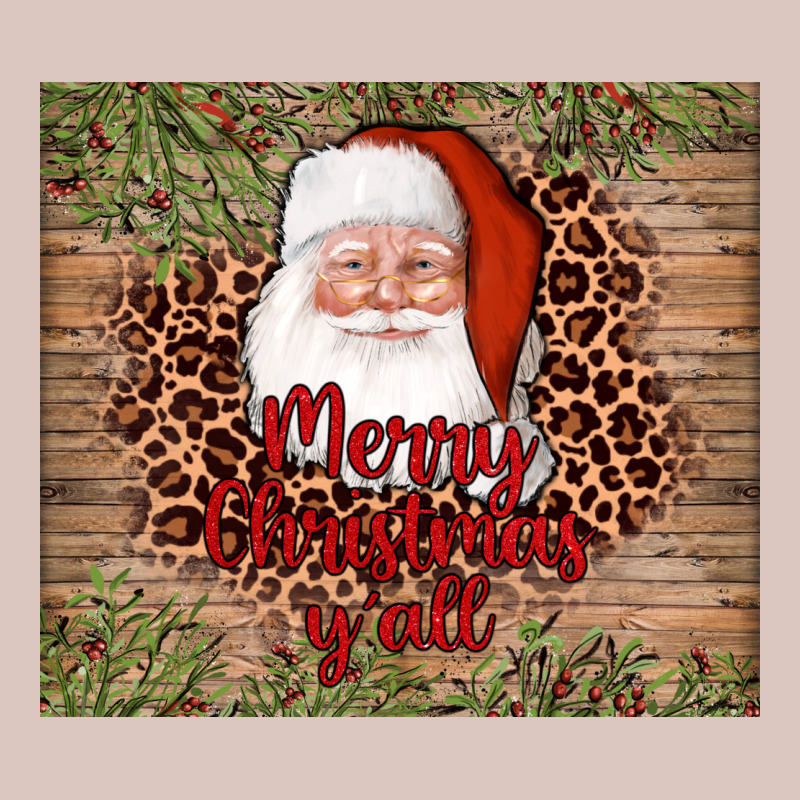 Santa Merry Christmas Y'all Premium Hoodie by AdoDesignShop | Teevron