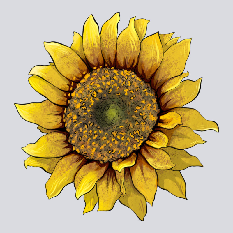 Sunflower Zipper Hoodie by Artiststas | Teevron