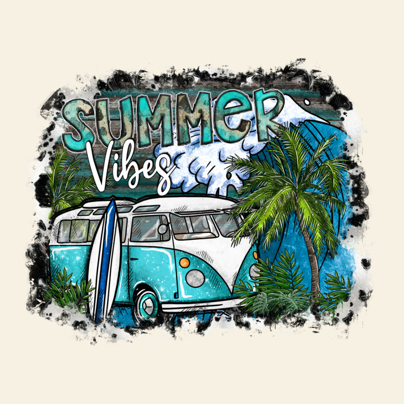 Summer Vibes Vintage Tee by SublimationCraftShop | Teevron