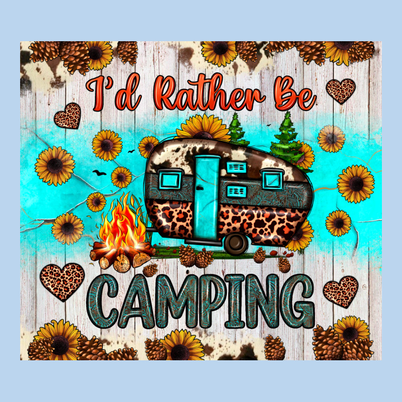 I’d Rather Be Camping Classic Tee by JahusDesignShop | Teevron
