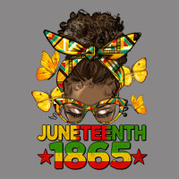 Juneteenth 1865 Afro Bun Vintage Tee | Teevron