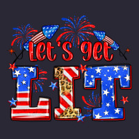 Let's Get Lit 4th Of July Vintage Tee | Teevron