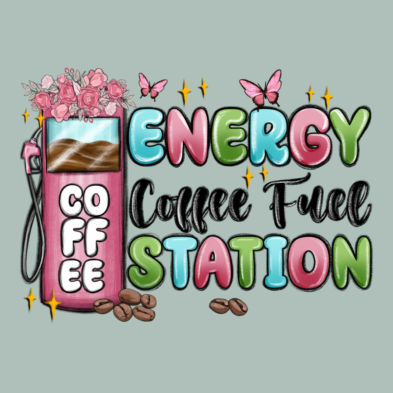 Energy Coffee Fuel Station Heavyweight Hoodie by MaliasSmallBusiness | Teevron