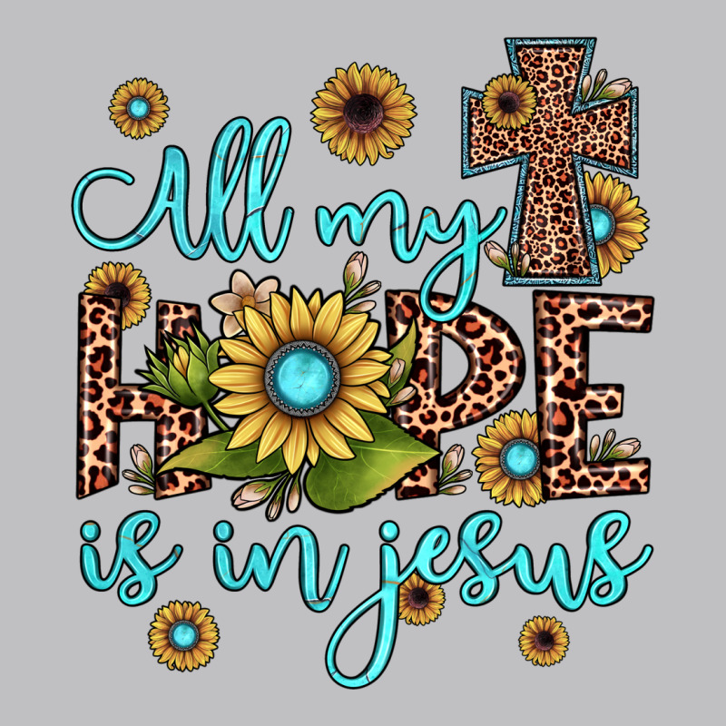 All My Hope Is In Jesus Long Sleeve Tee by JahusDesignShop | Teevron