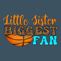 Little Sister Biggest Fan Urban Heavy Tee | Teevron