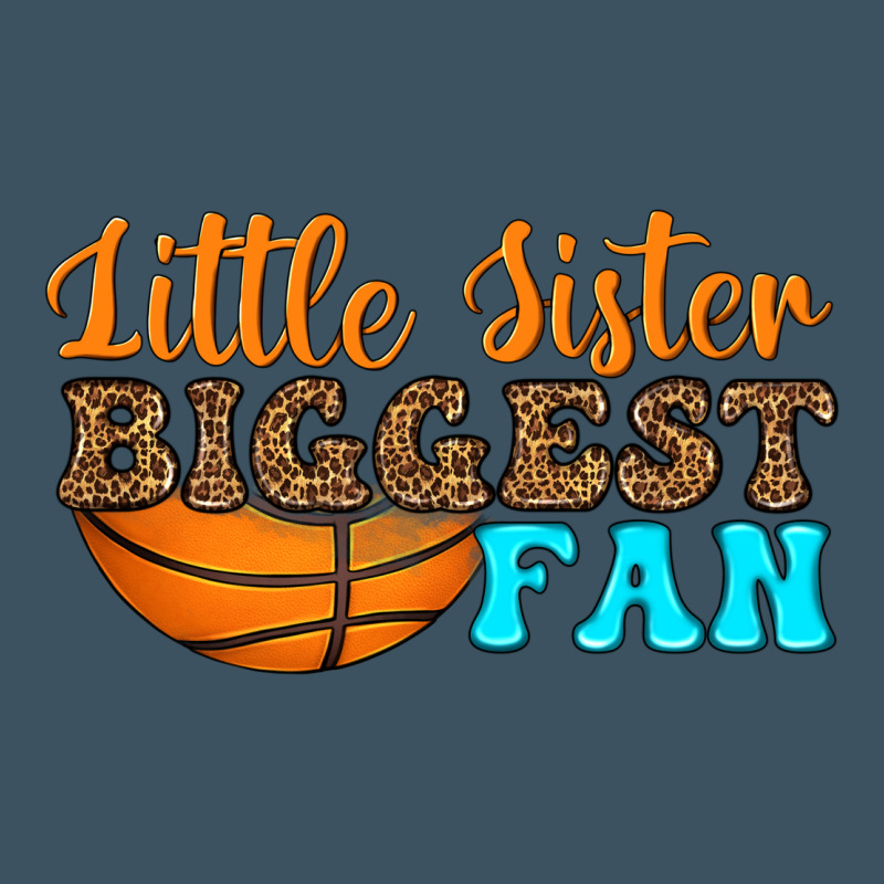 Little Sister Biggest Fan Urban Heavy Tee by HRA Design Shop | Teevron