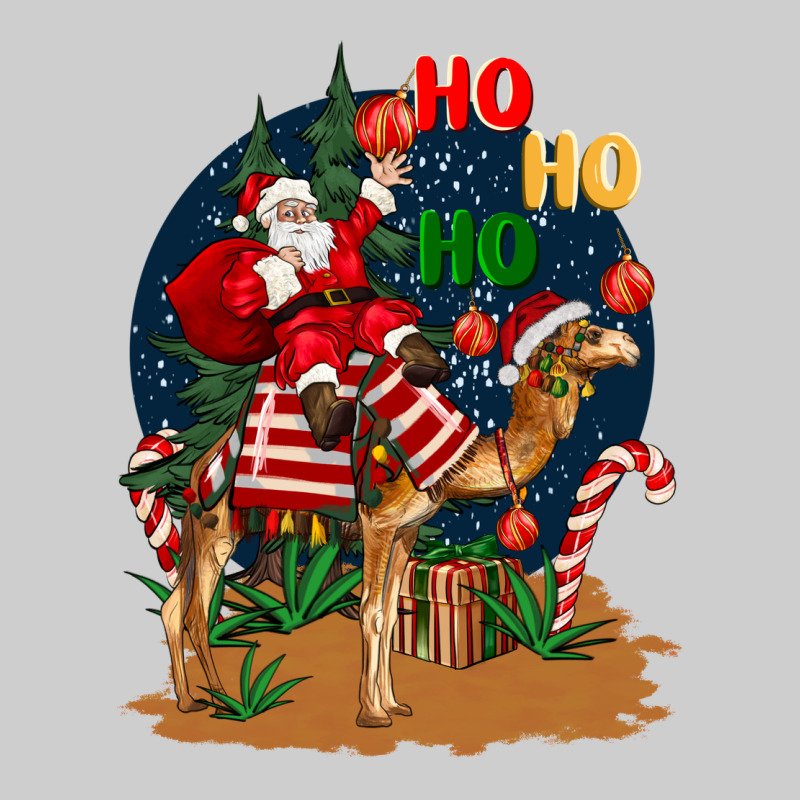 Christmas  Camel With Santa Premium Tee by BarkalooDesign | Teevron