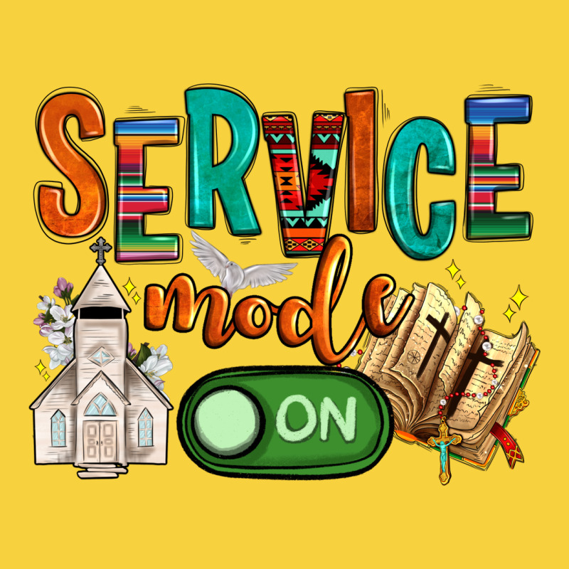 Service Mode On Premium Sweatshirt by NancyCooperArtShop | Teevron