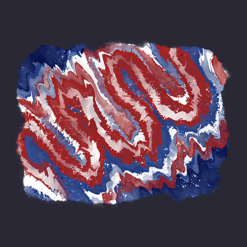 Patriotic Tie Dye Background Vintage Tee by CowGirlArtShop | Teevron