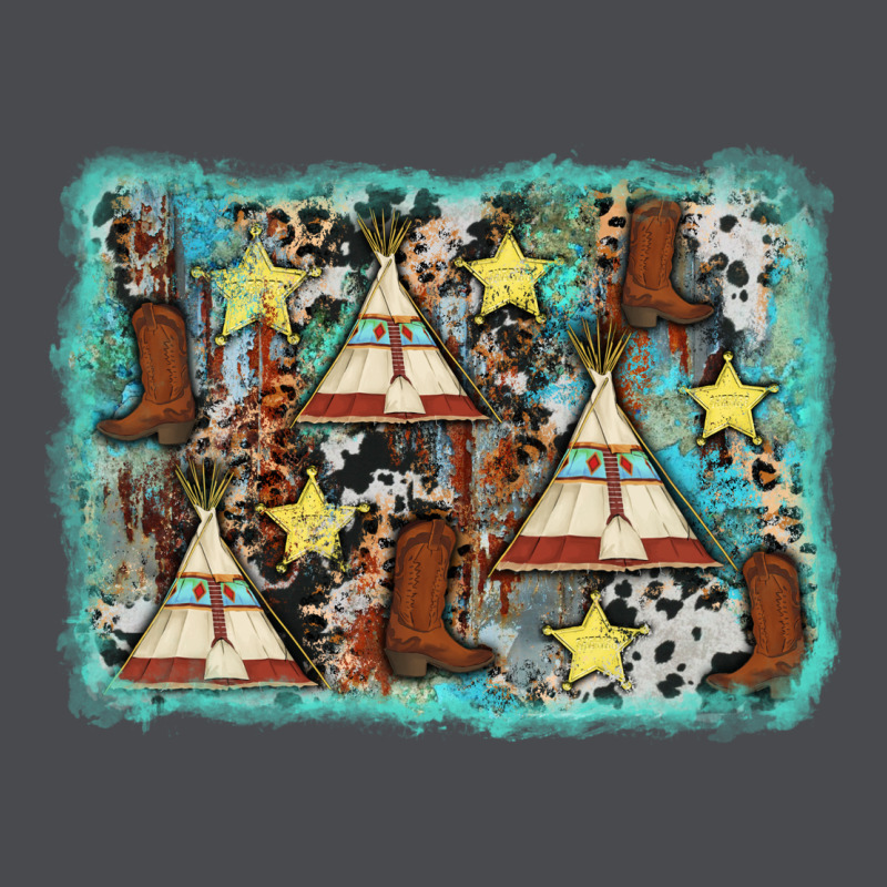 Tribe Tent Western Background Zipper Hoodie by AdoDesignShop | Teevron