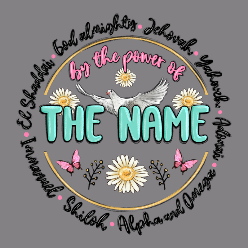 By The Power Of The Name Heavyweight Hoodie by MaliasSmallBusiness | Teevron