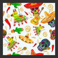 Mexico Seamless Pattern Urban Heavy Tee | Teevron