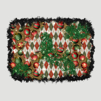Christmas Ornament And Diamond Plaid  Background Classic Tee | Teevron