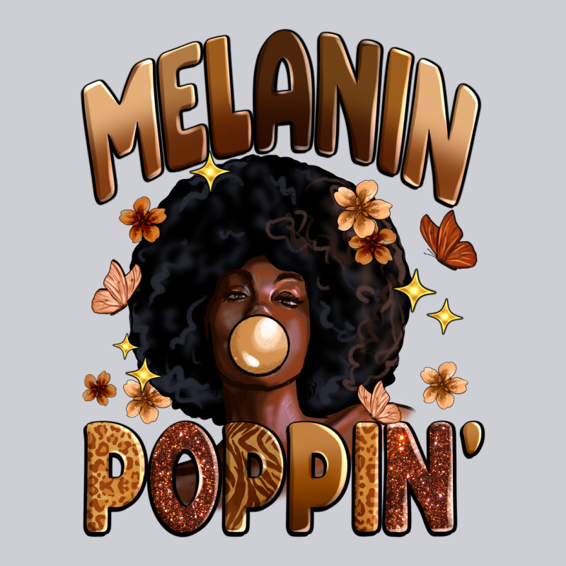 Melanin Poppin Heavyweight Sweatshirt by Zillion Design Studio | Teevron