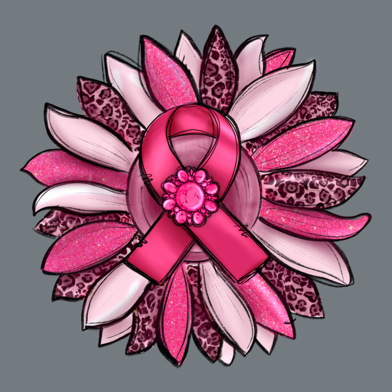 Breast Awareness Cancer Pink Sunflower Heavyweight Sweatshirt by RanaPortraitStore | Teevron