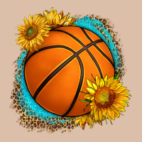Western Basketball With Sunflower Urban Heavy Tee | Teevron