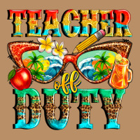 Teacher Off Duty Vintage Hoodie | Teevron
