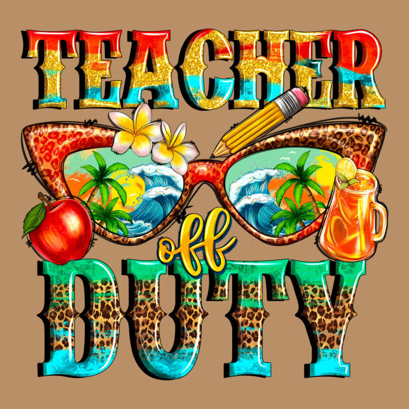 Teacher Off Duty Vintage Hoodie by texasbilliewilder | Teevron