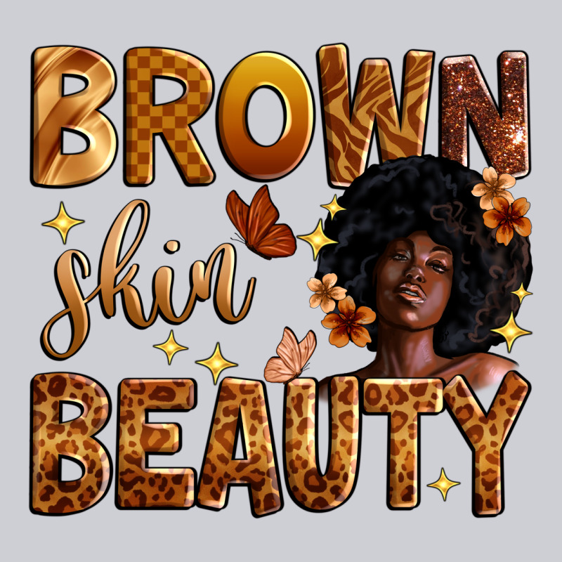 Brown Skin Beauty Heavyweight Sweatshirt by Zillion Design Studio | Teevron