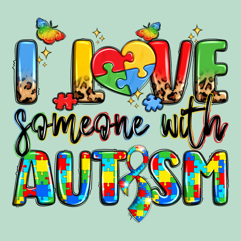 I Love Someone With Autism Premium Hoodie by LillyAllenDesigns | Teevron