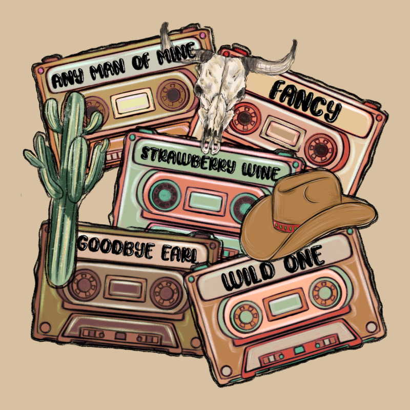 90s Country Cassette Tapes Heavyweight Hoodie by MaliasSmallBusiness | Teevron
