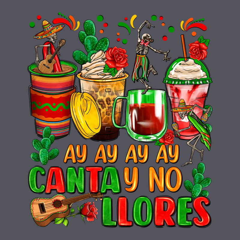 Ay Ay Ay Ay Canta Y No Llores Coffee Cups Vintage Hoodie by Zillion Design Studio | Teevron