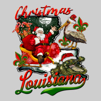 Louisiana Christmas With Santa Premium Tee | Teevron