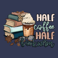Half Coffee Half Bookworm Heavyweight Hoodie | Teevron