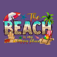 The Beach Is My Happy Place Vintage Hoodie | Teevron
