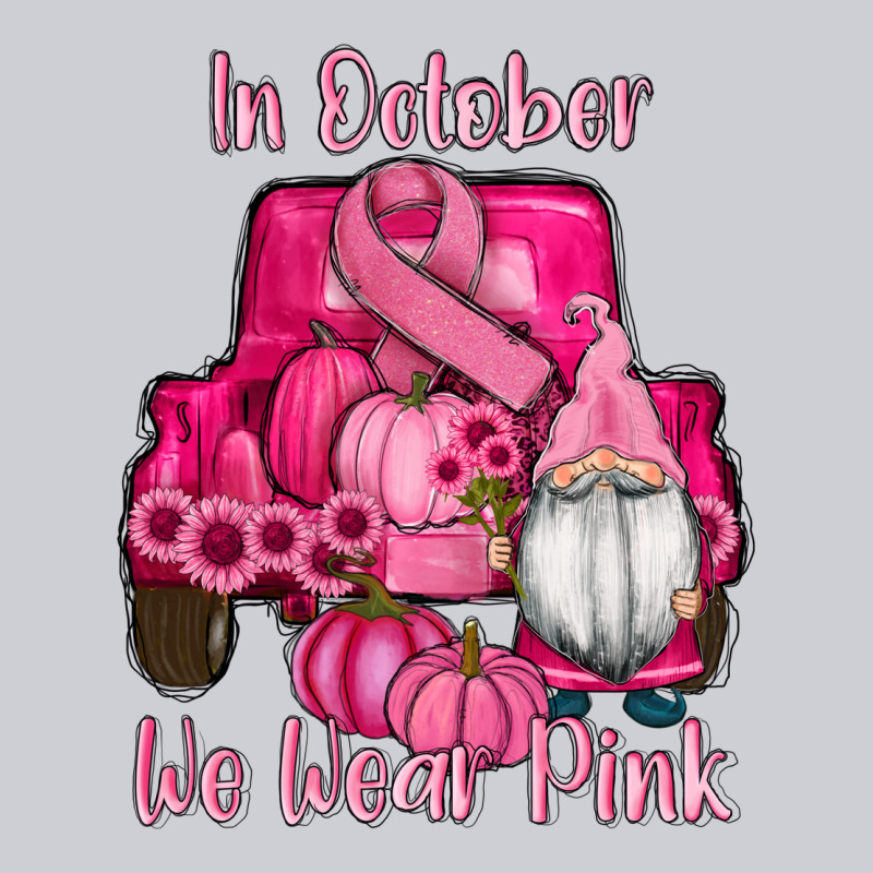 Breast Cancer Awareness Pink Truck Gnomes Heavyweight Sweatshirt by RanaPortraitStore | Teevron