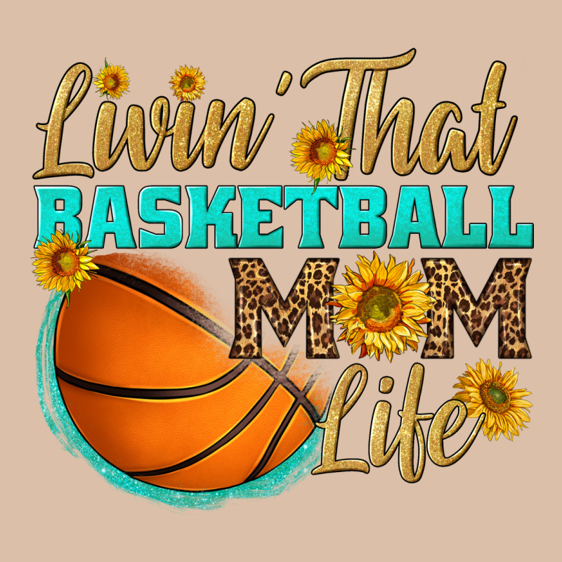 Livin' That Basketball Mom Life Urban Heavy Tee by HRA Design Shop | Teevron