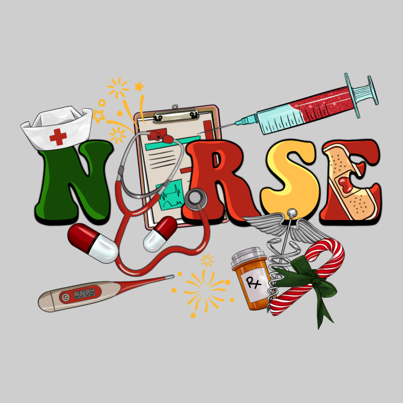 Christmas Nurse Premium Tee by BarkalooDesign | Teevron