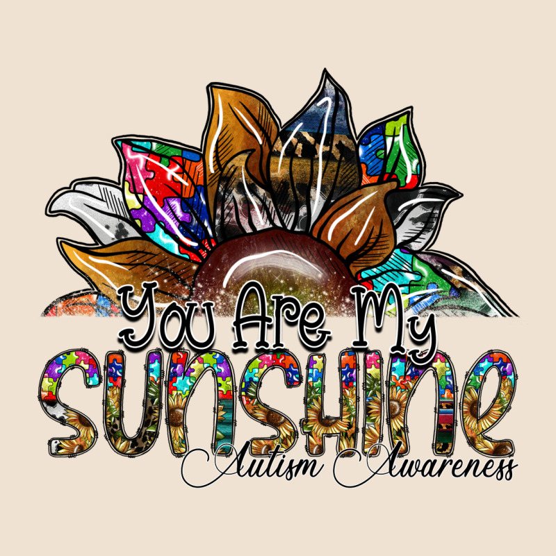 You Are My Sunshine Autism Awareness Urban Heavy Tee by SublimationCraftShop | Teevron