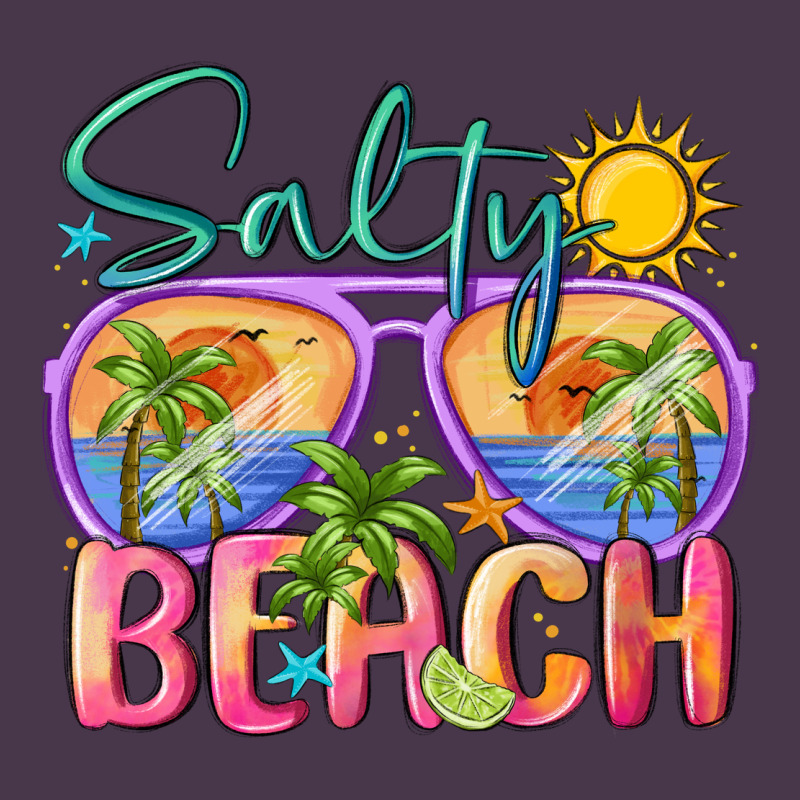 Salty Beach Heavyweight Hoodie by MaliasSmallBusiness | Teevron