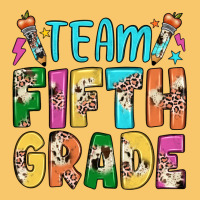 Team Fifth Grade Vintage Hoodie | Teevron