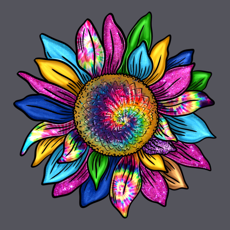 Tie Dye Sunflower Vintage Hoodie by texasbilliewilder | Teevron