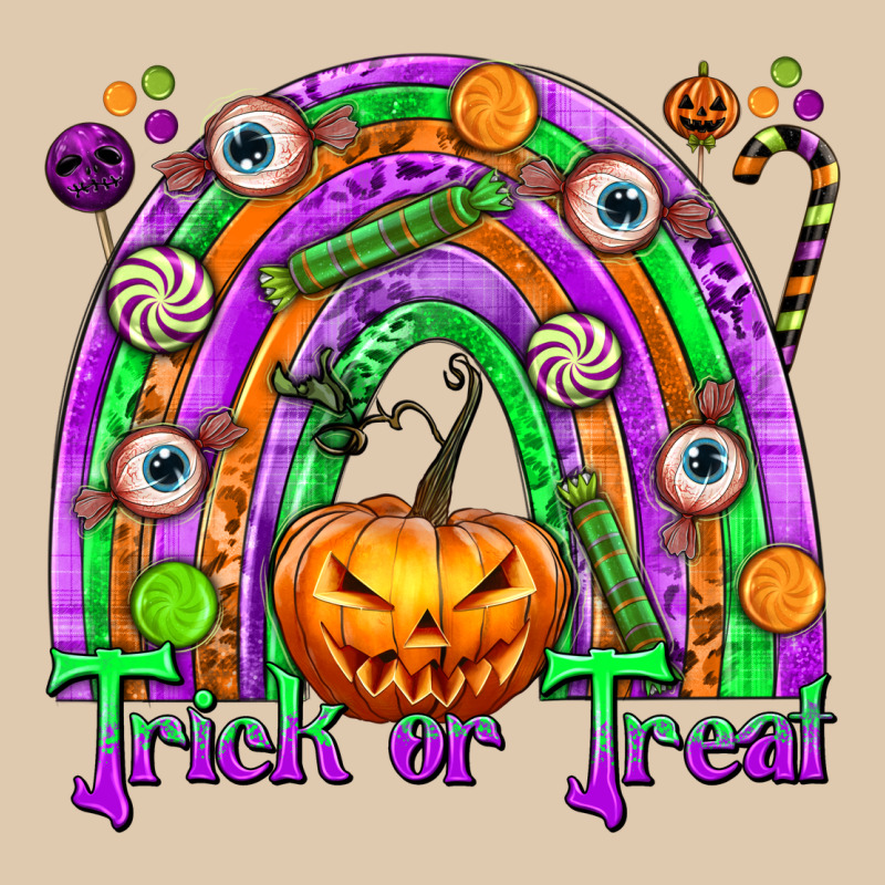 Trick Or Treat Halloween Rainbow Heavyweight Sweatshirt by texasbilliewilder | Teevron