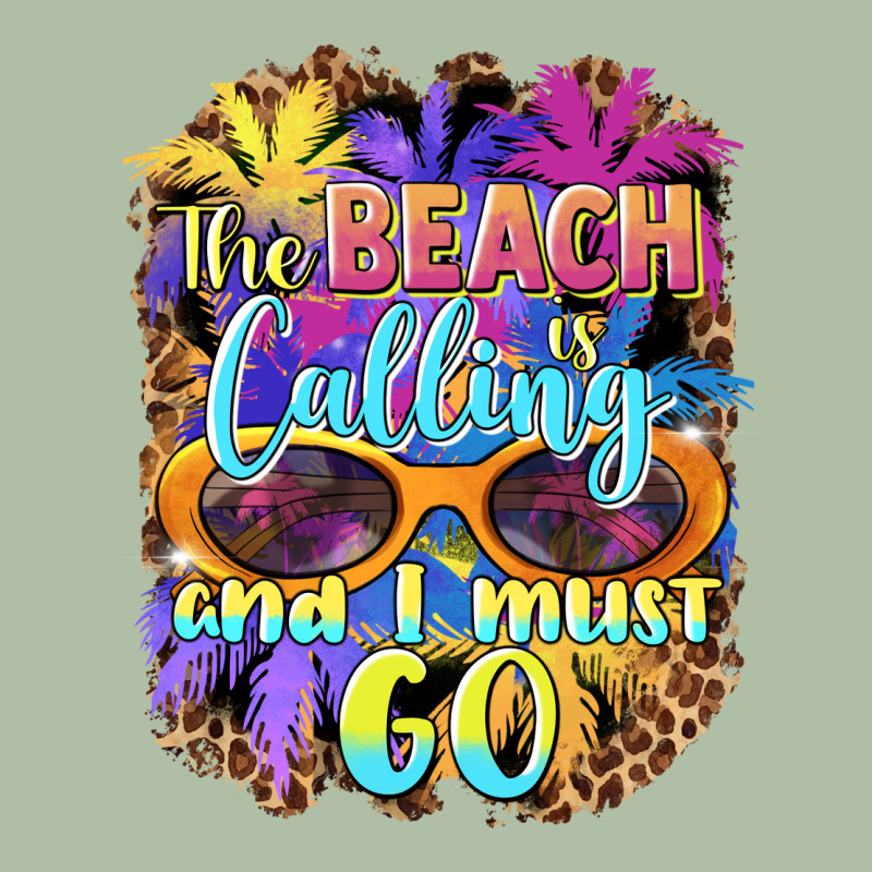 The Beach Is Calling And I Must Go Urban Heavy Tee by BarkalooDesign | Teevron