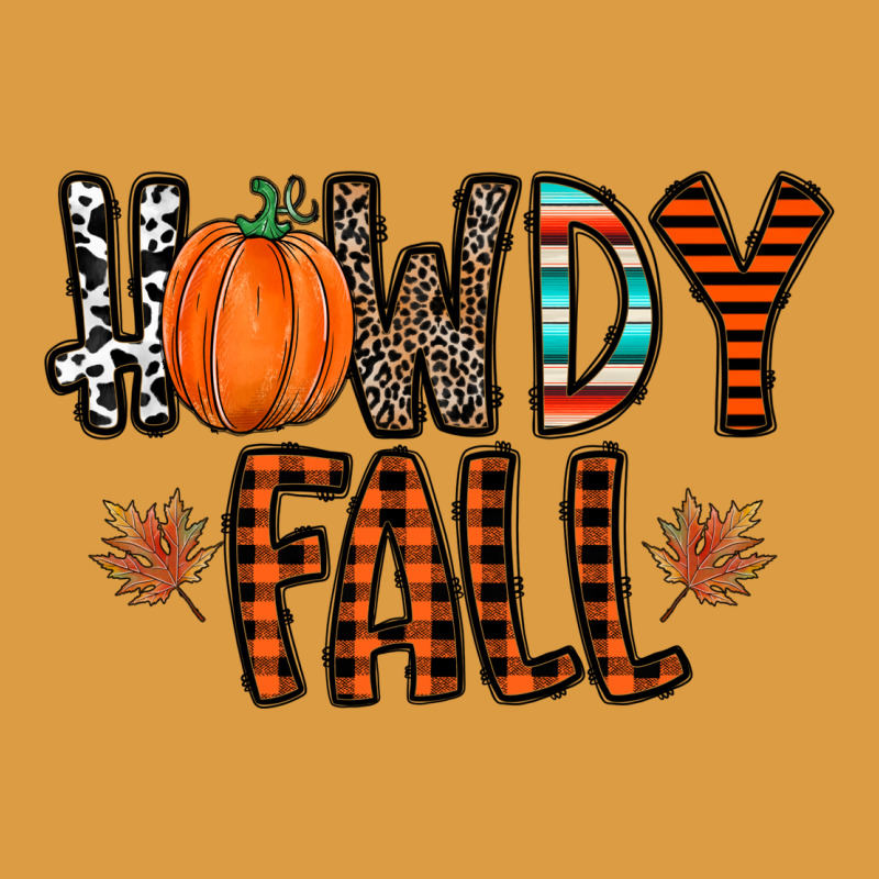 Howdy Fall Urban Heavy Tee by CowhideDigitalArt | Teevron
