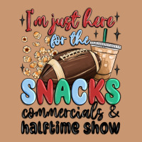 Im Just Here For The Snacks Commercials And  Halftime Show Heavyweight Hoodie | Teevron