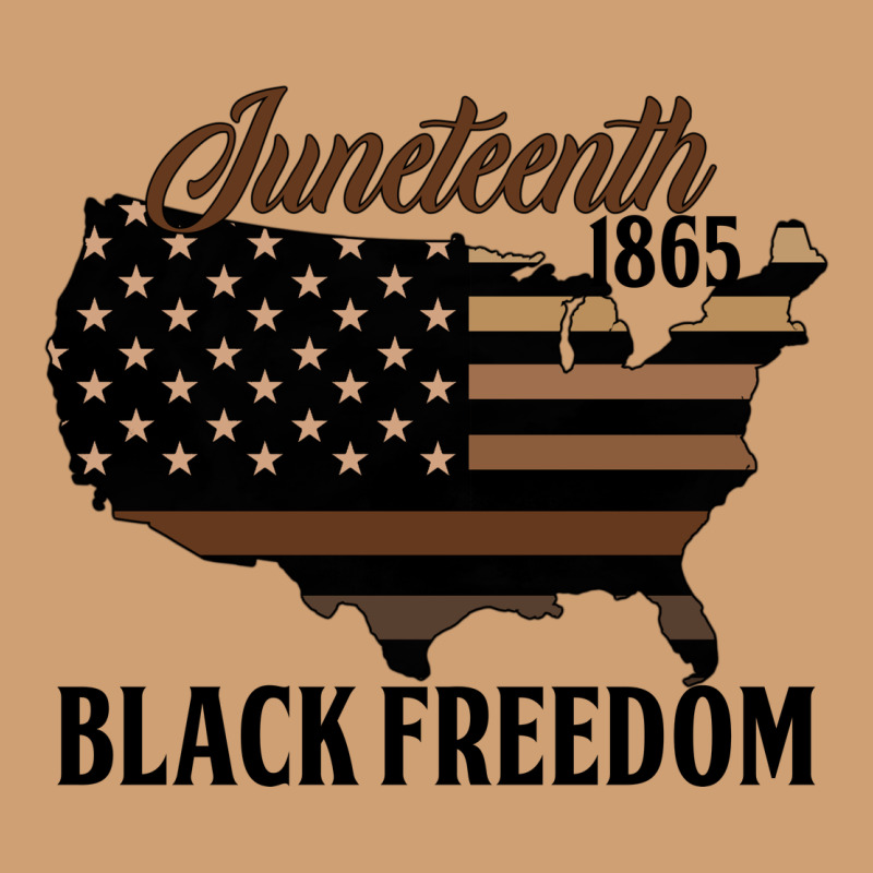Juneteenth 1865 Black Freedom Vintage Tee by HRA Design Shop | Teevron