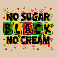 No Sugar No Cream Black Heavyweight Sweatshirt | Teevron