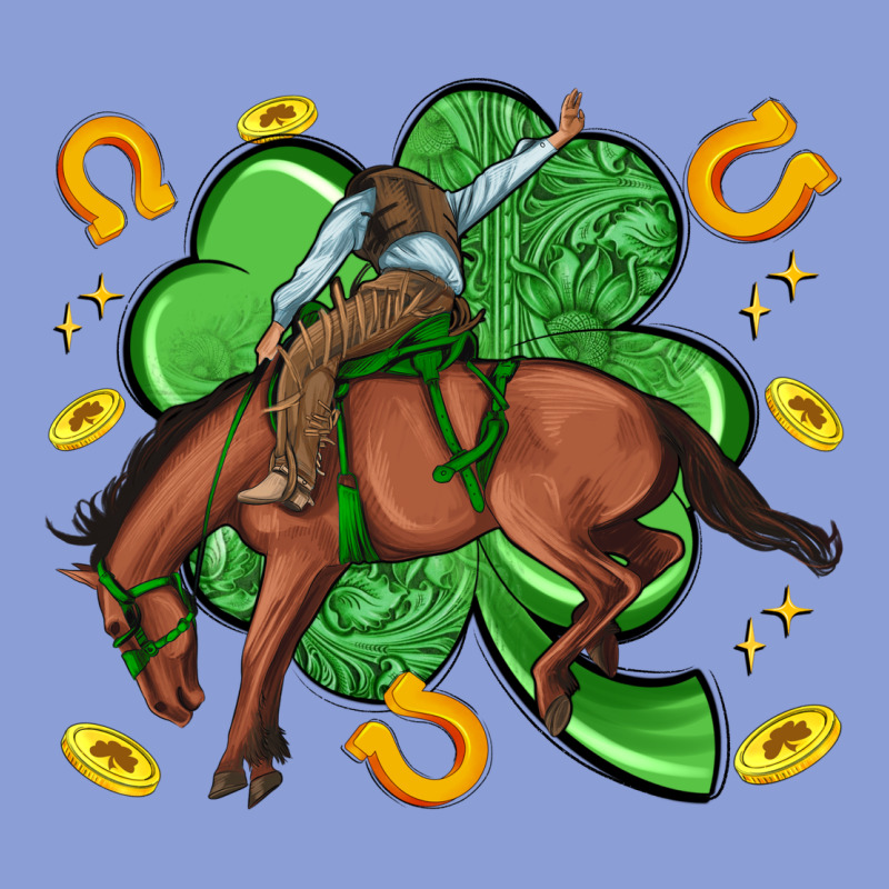 Cowboy With Shamrock Long Sleeve Tee by Artiststas | Teevron