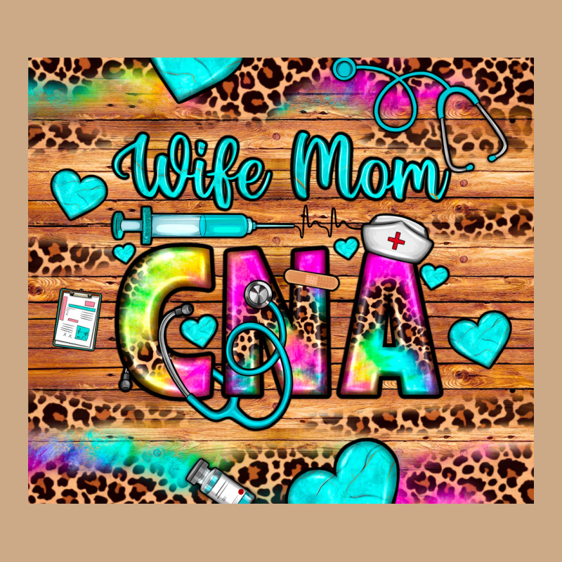 Wife Mom Cna Vintage Hoodie by JahusDesignShop | Teevron