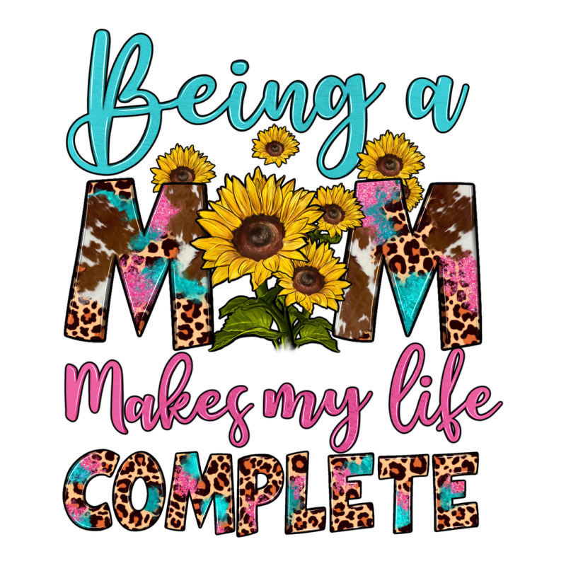 Being A Mom Makes My Life Complete Zipper Hoodie by Artiststas | Teevron