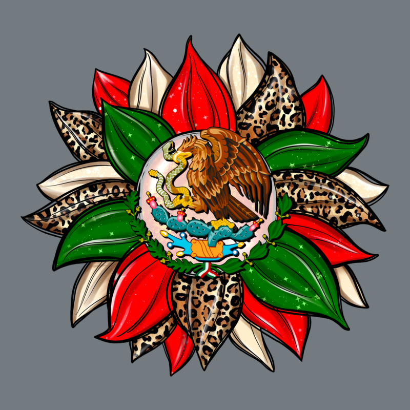 Mexican Flag Sunflower Heavyweight Sweatshirt by Zillion Design Studio | Teevron