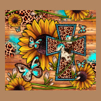 Cross Sunflower Butterfly Long Sleeve Tee | Teevron