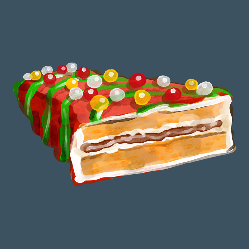 Red Christmas Cake Fa Element 1 Urban Heavy Tee by FaDigitalArtStudio | Teevron